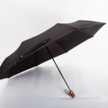 Компактный зонтик Best Gentleman с деревянной ручкой
